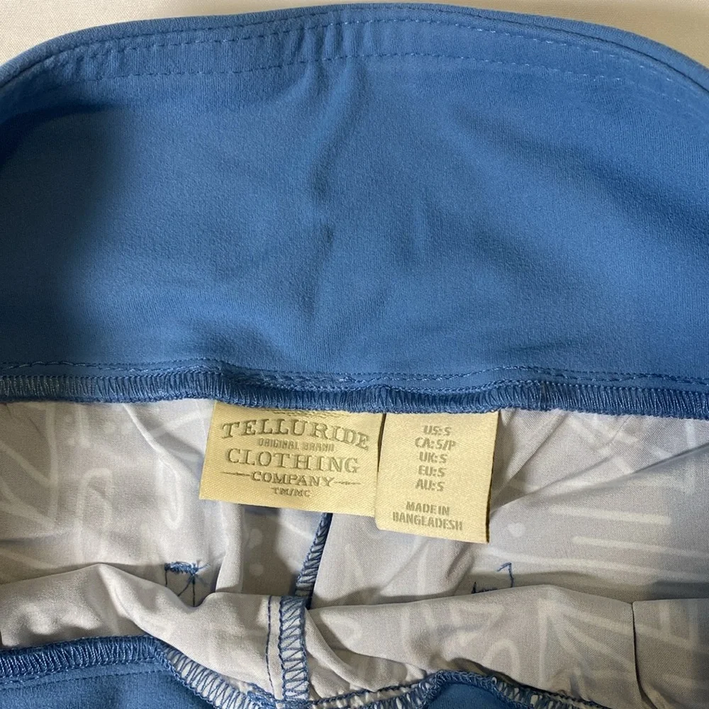 NWT Telluride Clothing Company Mesh Hem Shorts